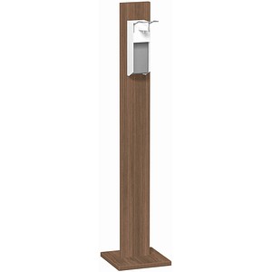 4038933537191 - Desinfektionsspender stehend N-HS-N nussbaum Holz Aluminium 10 l 4038933537191 - Desinfektionsspender stehend N-HS-N nussbaum Holz Aluminium 10 l