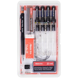 Aristo Tuschefüller-Set mg1 Studio Set 4 Stück 0,25/0,35/0,5/0,7mm