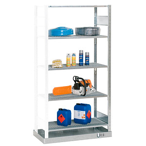 4004514227539 - Anbauregal 14947 silber 1000 x 500 x 2000 cm 4004514227539 SCHULTE