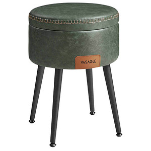 0194343195384 - Hocker LOM005C01 dunkelgrün bis 150kg 0194343195384 VASAGLE 0194343195384 - Hocker LOM005C01 dunkelgrün bis 150kg 0194343195384 VASAGLE