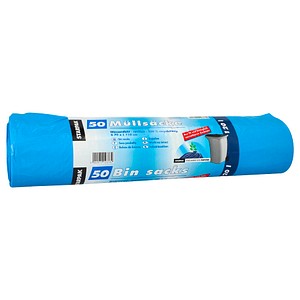 PAPSTAR 12378 - PAPSTAR Müllbeutel, 50 Stk, 120 Liter