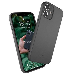 Bio Case Handy-Cover für Apple iPhone 12 mini schwarz