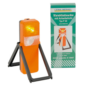 LEINA-WERKE Typ P30 Halogen Warnleuchte orange 28,0 cm >> büroshop24