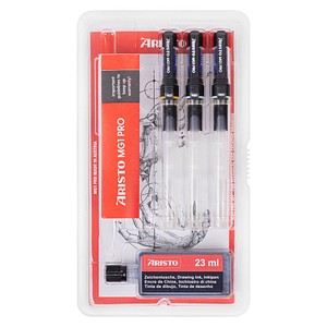 Aristo Tuschefüller mg1 0,35/0,5/0,7mm College Set mit Tusche