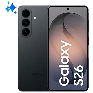 SAMSUNG Galaxy S26 Dual-SIM-Smartphone black 256 GB