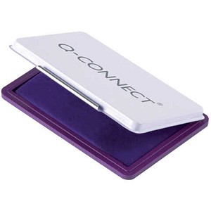 Q-Connect Violett Stempel, Stempelkissen Grösse: 2, Abdruckmass: 110 X 70 Mm - Bild 4