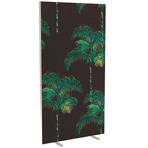 PAPERFLOW Trennwand easyScreen Tropical, 62449 bunt 94,0 x 173,4 cm, 1 St.