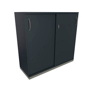 4260429767090 - fm Schiebetürenschrank Sidney 4260429767090 lavagrau 2 Fachböden 1200 x 442 x 1133 cm