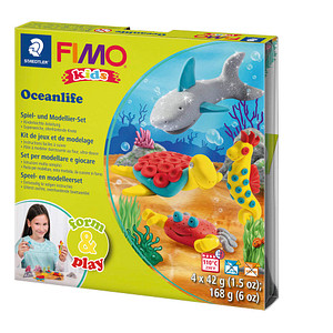 Staedtler FIMO kids Oceanlife Modelliermasse - 4 Farben - Kind