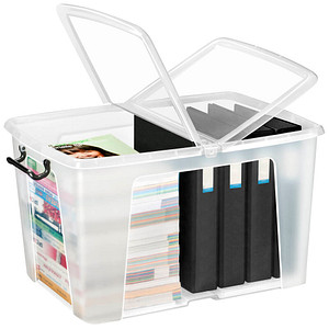 5021711046885 - Aufbewahrungsbox HW686 außen 59x45x35cm recycelbares Polypropylen transparent 5021711046885 Cep 5021711046885 - Aufbewahrungsbox HW686 außen 59x45x35cm recycelbares Polypropylen transparent 5021711046885 Cep