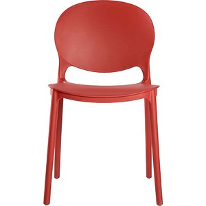 LÜLLMANN Besucherstuhl 230803 rostrot Kunststoff, 1 St.