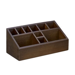 4052025232726 - Relaxdays Stiftehalter Schreibtisch Organizer aus Bambus mit 10 Fächern für Stifte und Zettel Ablage dunkelbraun 4052025232726 - Relaxdays Stiftehalter Schreibtisch Organizer aus Bambus mit 10 Fächern für Stifte und Zettel Ablage dunkelbraun