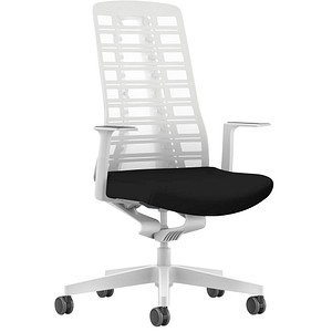 Bürostuhl PUREis3 PU213 8144/MH01/3283/702 schwarz, weiß