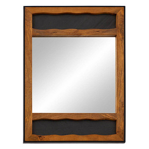 WOHNLING Spiegel WL6.775 braun 72,0 x 3,0 x 102,0 cm