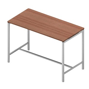 8056039559011 - Konferenztisch Creo CRTR0160 3MB9 107cm (H) 160cmx80cm (BxT) rechteckig nussbaum   Weiß 8056039559011 Quadrifoglio