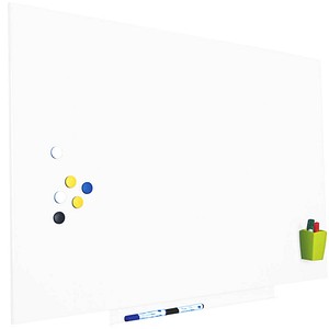 rocada Whiteboard Skin 150,0 x 100,0 cm weiß lackierter Stahl