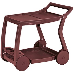 Servierwagen Galileo rot
