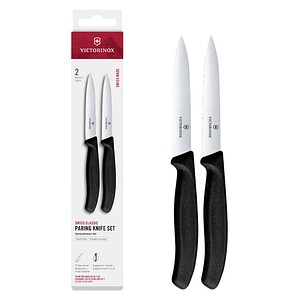 7613329191392 - 2 VICTORINOX Gemüsemesser Swiss Classic silber schwarz Klinge 100 cm 7613329191392 - 2 VICTORINOX Gemüsemesser Swiss Classic silber schwarz Klinge 100 cm