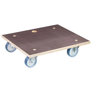 4001073380941 - Transportroller MaxiGRIP rechteckig mit FSC®-Zertifizierung LxBxH 590 x 490 x 150 mm Tragfähigkeit 500 kg Wagner