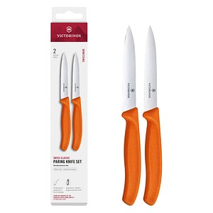 7613329191446 - VICTORINOX Küchenmesser  Swiss Classic silber orange Klinge 100 cm 2 St