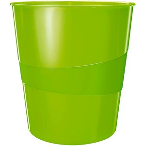 4002432123704 - Papierkorb WOW PS rund 15 l 290 x 324 mm grün 4002432123704 Leitz