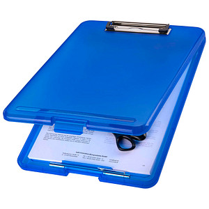 4012086874525 - Klemmbrett the clip H2532030 A4 blau transluzent Kunststoff 4012086874525 Maped