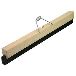4024496104444 - Hommel Hercules Wasserschieber schwarz Holz 600 cm breit
