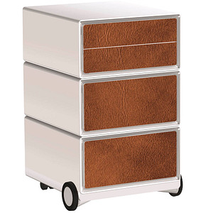 3660141951967 - easyOffice Industrial Rollcontainer weiß bunt 4 Auszüge 390 x 436 x 642 cm 3660141951967 PAPERFLOW