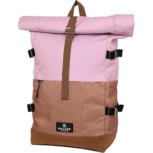 9002638235077 - Schulrucksack Roll up two Mauve Biscuit 9002638235077 WALKER CONCEPT