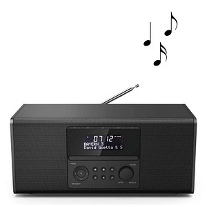 DR1550CBT DAB+ Empfänger schwarz