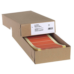 2.000 HERMA Computer-Endlosetiketten 8182 rot 88,9 x 35,7 mm
