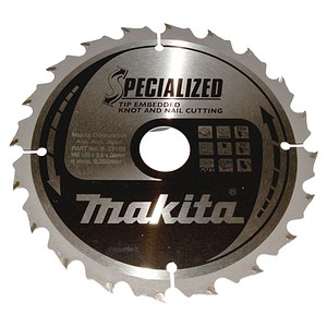 makita B-33102 SPECIALIZED Kreissägeblatt 185,0 mm, 20 Zähne