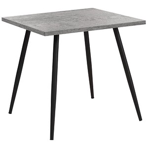 myGERRY Mehrzwecktisch grau quadratisch