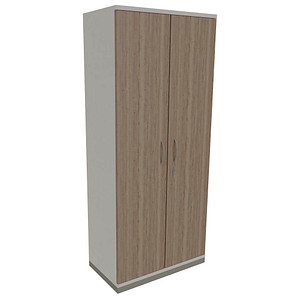 4260429763788 - fm Aktenschrank Sidney 4260429763788 weiß eiche natur 4 Fachböden 800 x 442 x 1869 cm