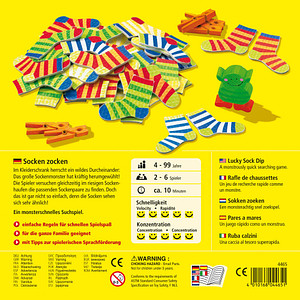 4010168044651 - Socken zocken Brettspiel 4010168044651 HABA