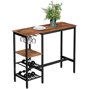 0194343108254 - Bistrotisch Holz braun 1100 x 400 x 900 cm 0194343108254 VASAGLE 0194343108254 - Bistrotisch Holz braun 1100 x 400 x 900 cm 0194343108254 VASAGLE