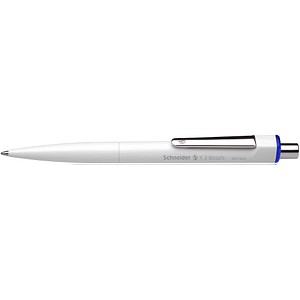 4004675132734 - Kugelschreiber K3 Biosafe Strichstärke M dokumentenecht Biokunststoff Schaft weiß Schriftfarbe blau 10 Stück