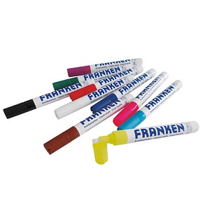 10 FRANKEN ZKM96 Kreidemarker farbsortiert 2,0 - 6,0 mm