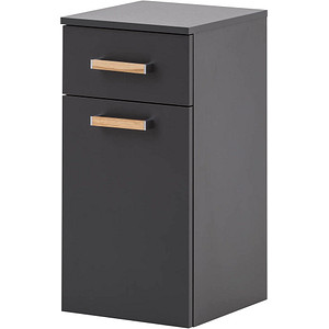 MÖBELPARTNER Badschrank Duo 146588 anthrazit 32,7 x 35,3 x 67,0 cm