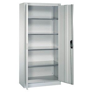CP Metallschrank 08920-00 S10094 lichtgrau 93,0 x 40,0 x 195,0 cm, aufgebaut, 1 St.