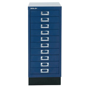 5020073736687 - Schubladenschrank MultiDrawer? 29er Serie L2910S839 Stahl 10 Schubladen (Vollauszug) A4 278 x 67 x 38 cm mit Sockel bla 5
