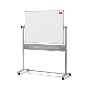 5028252118347 - Whiteboard Mobil 150 x 120cm emailliert Aluminiumrahmen drehbar beidseitig 5028252118347 Nobo 5028252118347 - Whiteboard Mobil 150 x 120cm emailliert Aluminiumrahmen drehbar beidseitig 5028252118347 Nobo