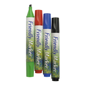 7313790161503 - Friendly Medium Permanentmarker-Set farbsortiert 10 - 50 mm 7313790161503 BALLOGRAF 4 Stück