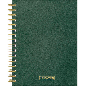 4061947117240 - Notizbuch Premium Wire DIN A5 punktkariert dunkelgrün Hardcover 192 Seiten 4061947117240 BRUNNEN