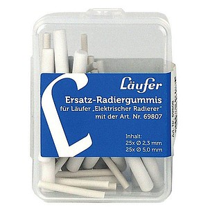 Gutenberg Ersatzradierer für elektrischen Radierer 69607 VE=2x 25 Stüc