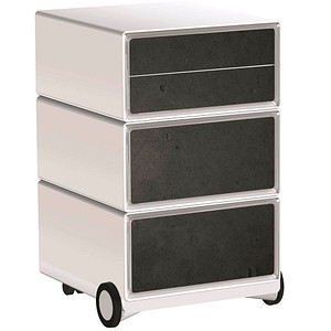 3660141954067 - easyOffice Industrial Rollcontainer weiß bunt 4 Auszüge 390 x 436 x 642 cm 3660141954067 PAPERFLOW