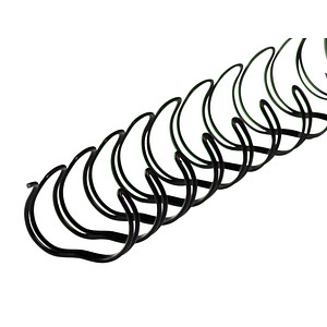 4250504506461 - 50 Drahtbinderücken schwarz für 120 Blatt 4250504506461 50 Stück