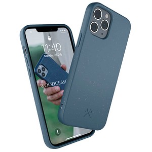 Bio Case Handy-Cover für Apple iPhone 12, 12 Pro navy