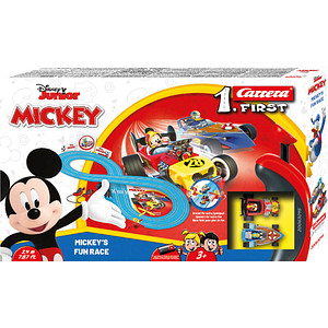 Carrera® First Disney Junior Mickey's Fun Race Autorennbahn