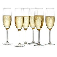 6 Ritzenhoff & Breker Sektgläser 0,2l 6 Ritzenhoff & Breker Sektgläser 0,2l